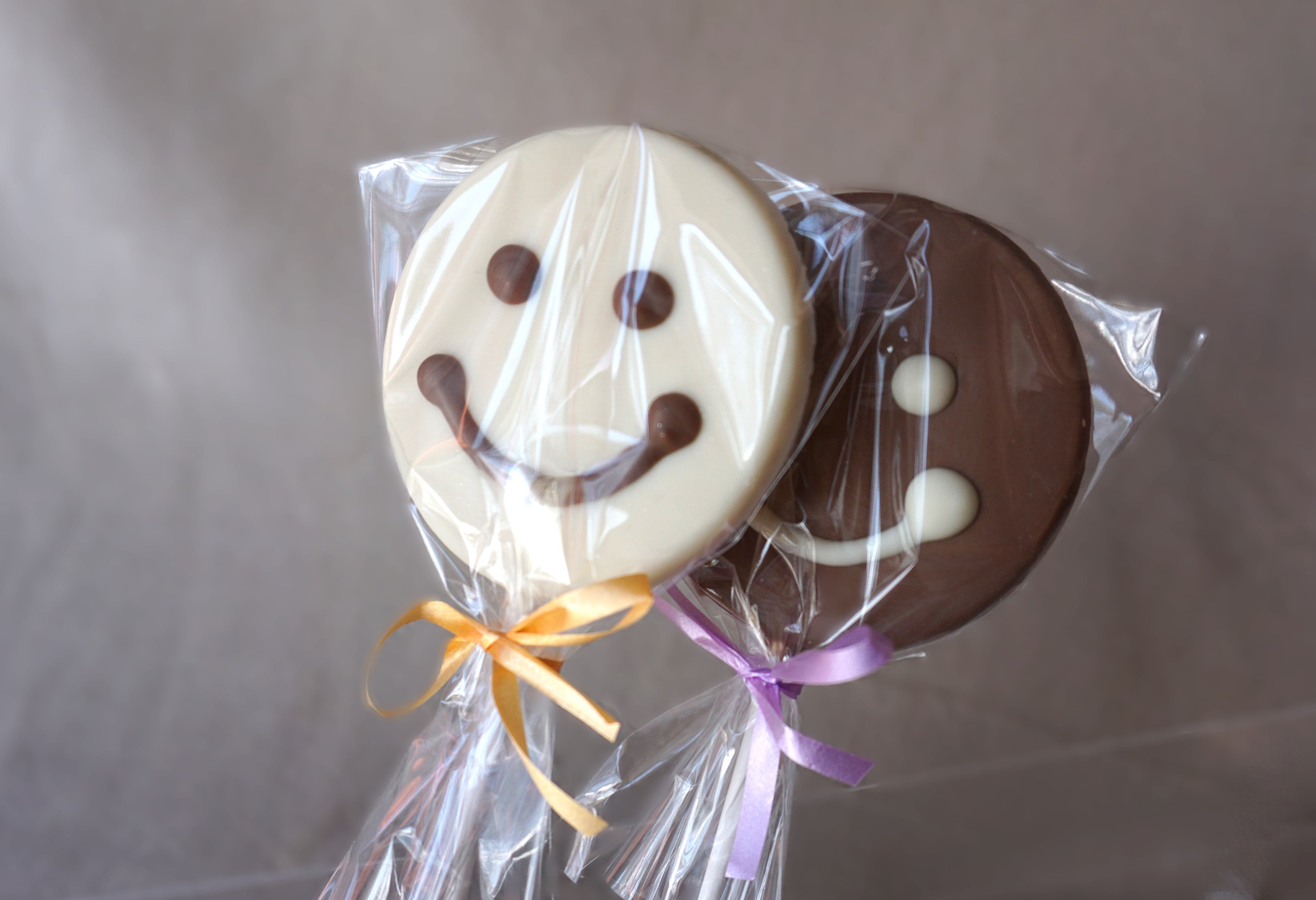 Smiley Chocolate Lolly